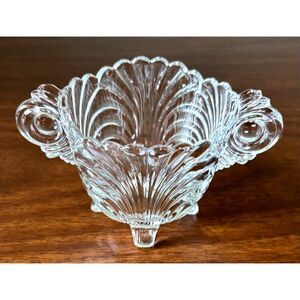 VTG Cambridge Caprice Clear Mini Sugar Bowl Footed Depression Glass Replacement